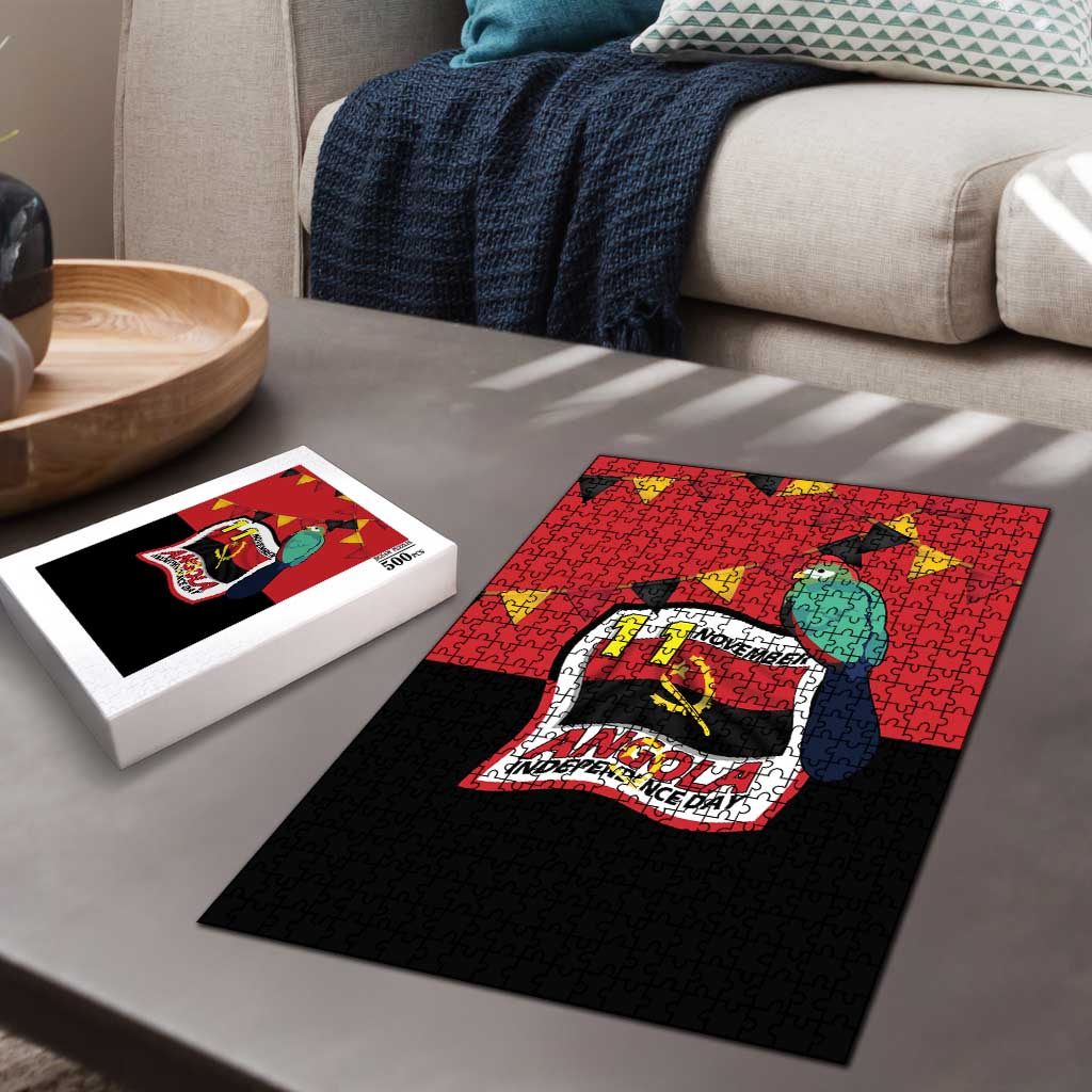 Happy Angola Puzzle 50 Years of Independence