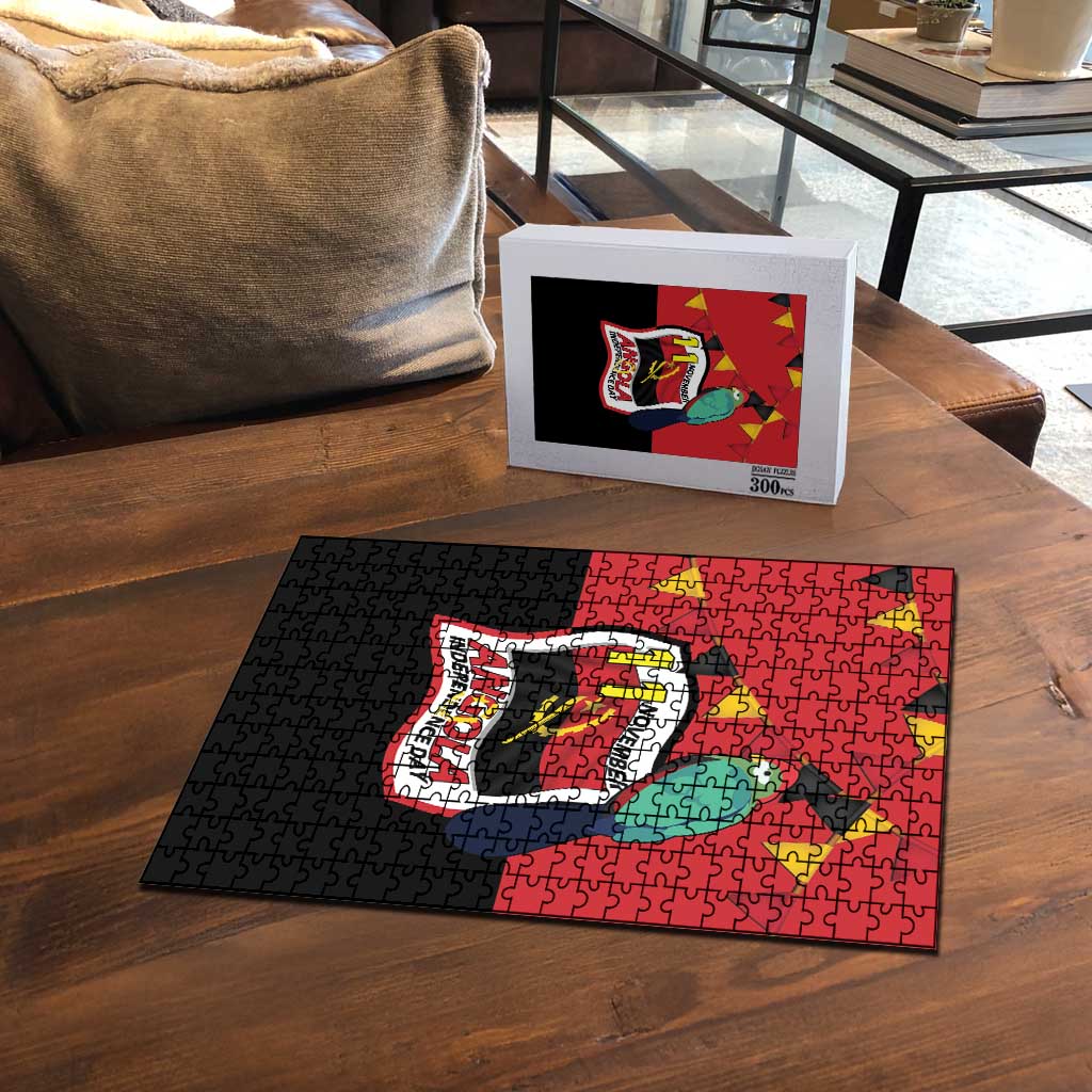 Happy Angola Puzzle 50 Years of Independence