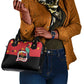 Happy Angola Independence Day Shoulder Handbag With Red-crested Turaco - African Pride