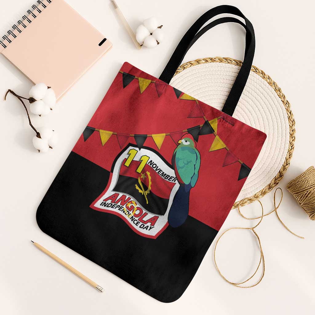 Happy Angola Tote Bag 50 Years of Independence