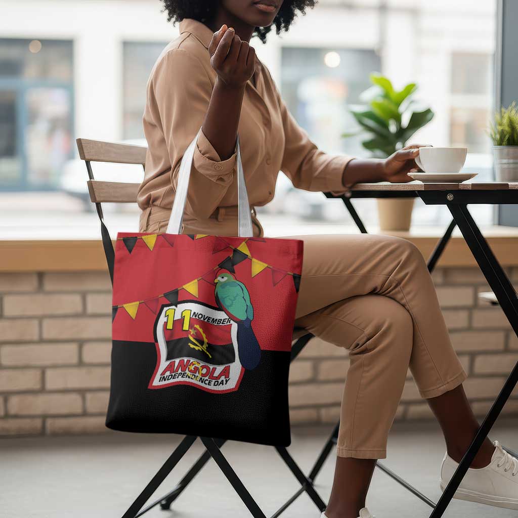 Happy Angola Tote Bag 50 Years of Independence
