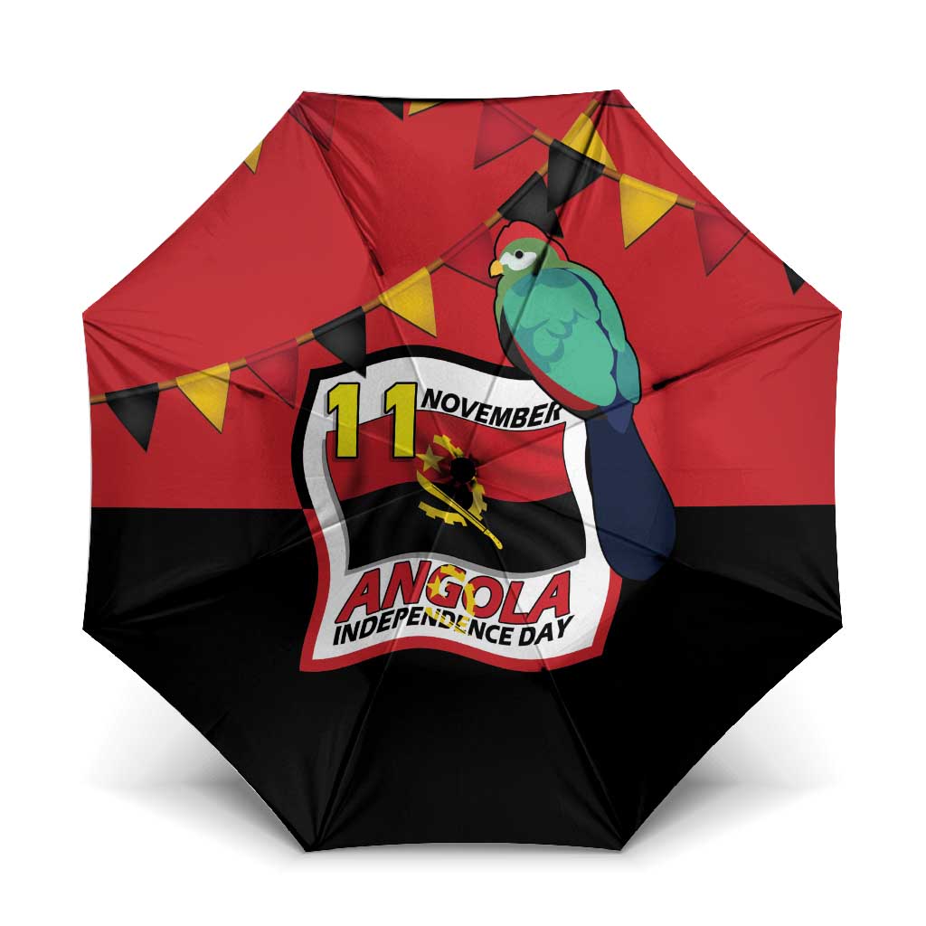 Happy Angola Umbrella 50 Years of Independence