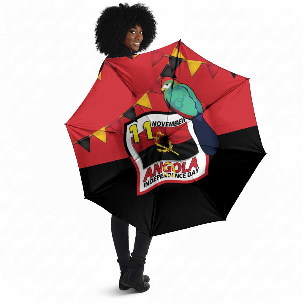 Happy Angola Umbrella 50 Years of Independence