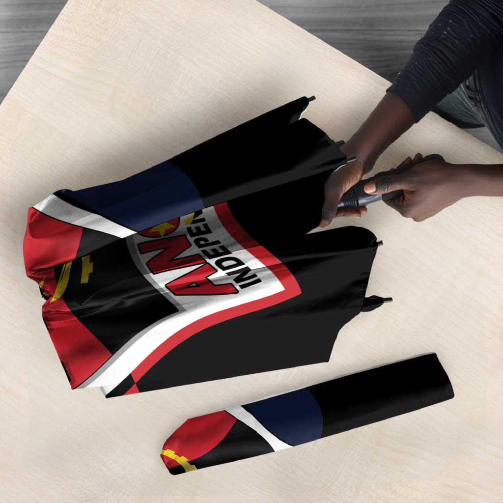 Happy Angola Umbrella 50 Years of Independence