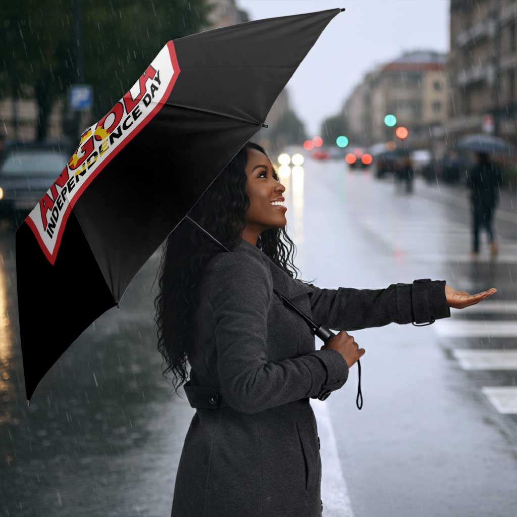 Happy Angola Umbrella 50 Years of Independence
