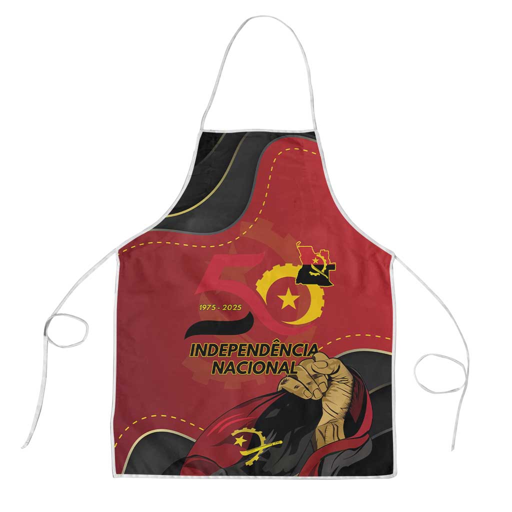 Angola Independence Day Apron Virtue Is Stronger When United