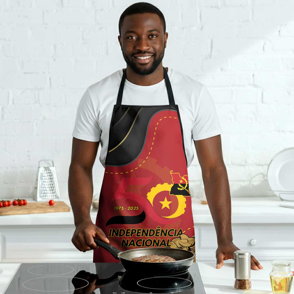 Angola Independence Day Apron Virtue Is Stronger When United