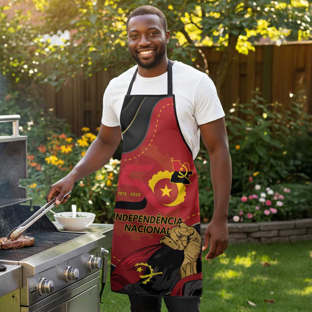 Angola Independence Day Apron Virtue Is Stronger When United