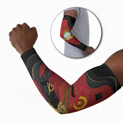 Personalized Angola Independence Day Arm Sleeves Virtue Is Stronger When United