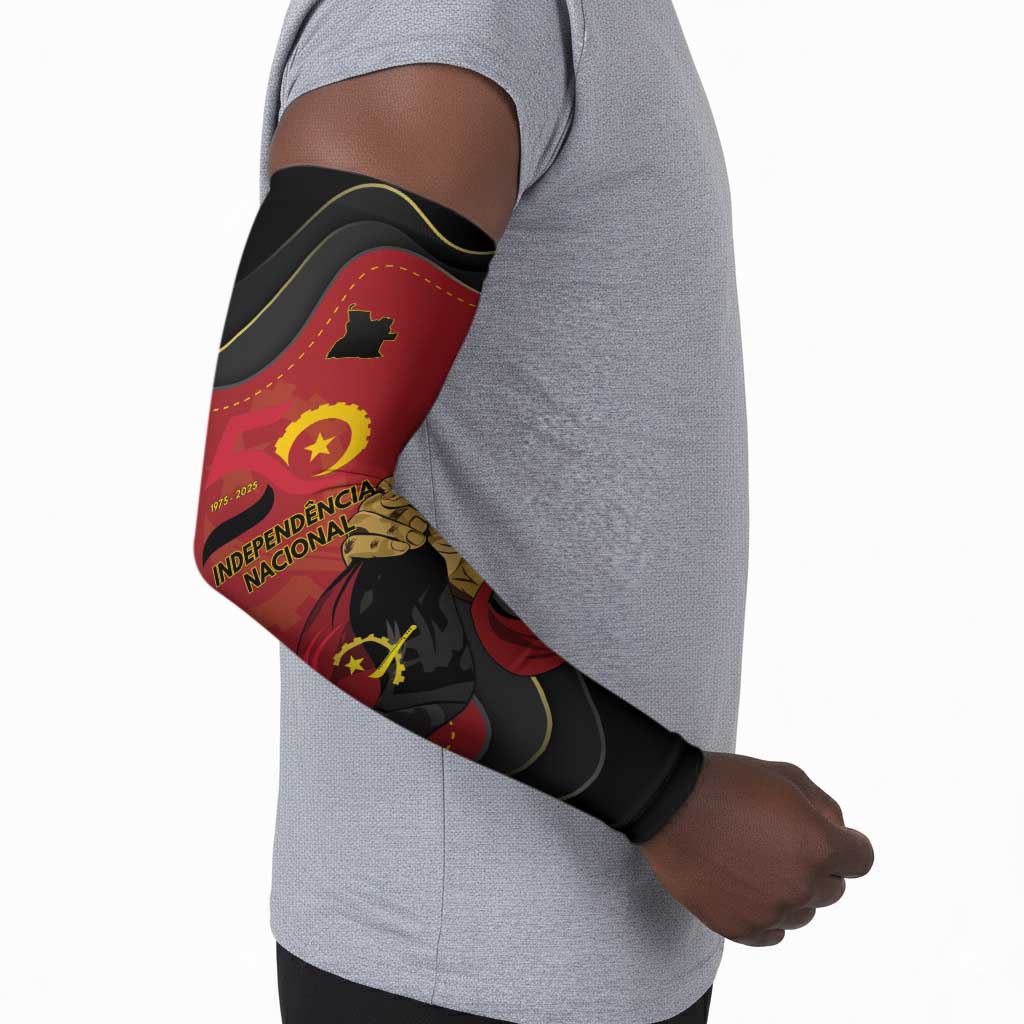 Personalized Angola Independence Day Arm Sleeves Virtue Is Stronger When United