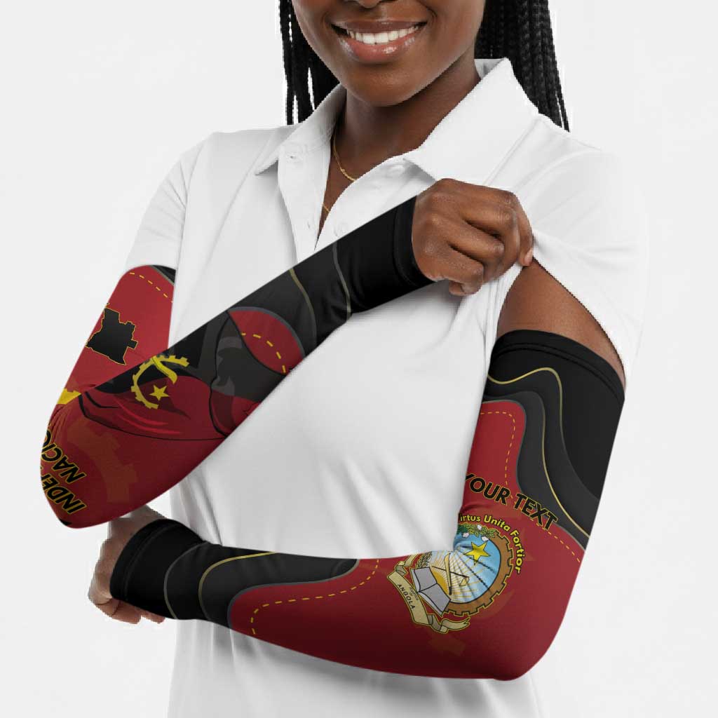 Personalized Angola Independence Day Arm Sleeves Virtue Is Stronger When United