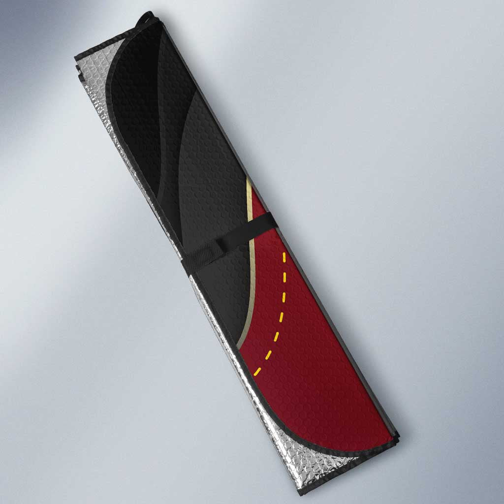 Angola Independence Day Auto Sun Shade Virtue Is Stronger When United