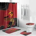 Angola Independence Day Bathroom Set Virtue Is Stronger When United