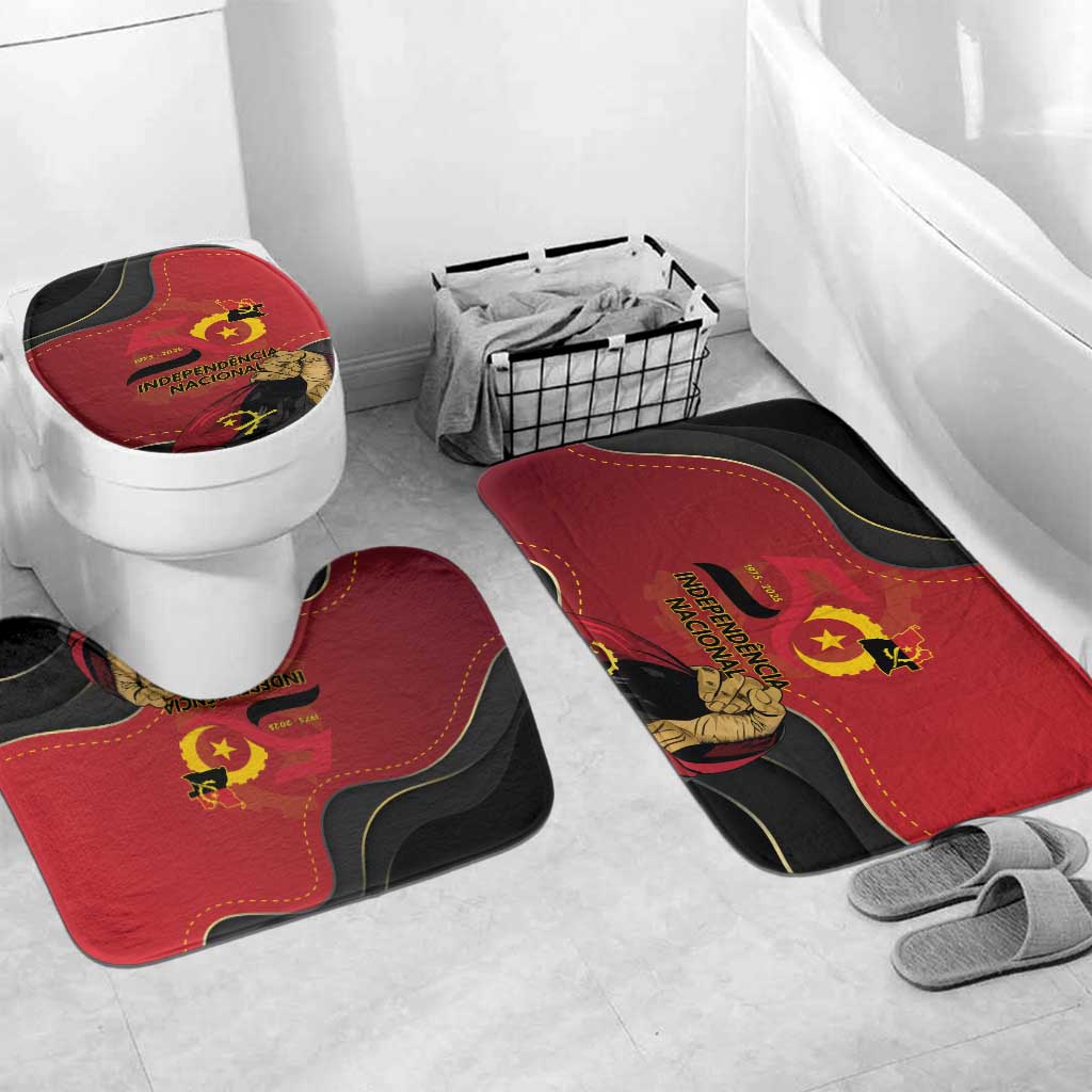 Angola Independence Day Bathroom Set Virtue Is Stronger When United