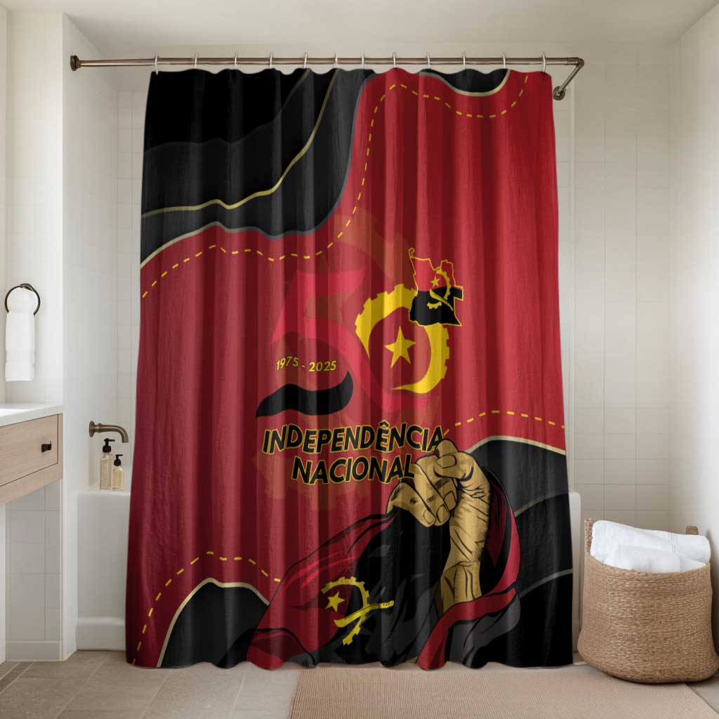 Angola Independence Day Bathroom Set Virtue Is Stronger When United