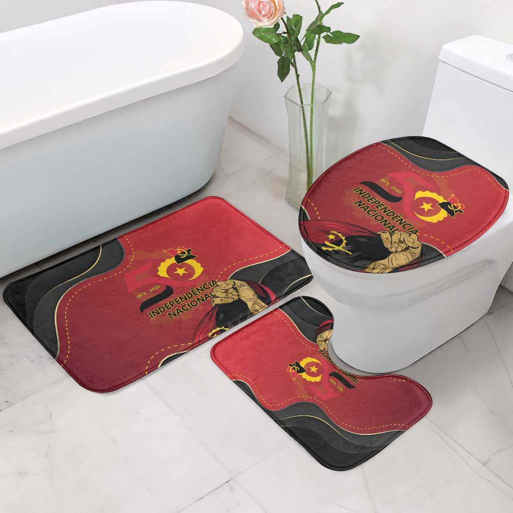 Angola Independence Day Bathroom Set Virtue Is Stronger When United