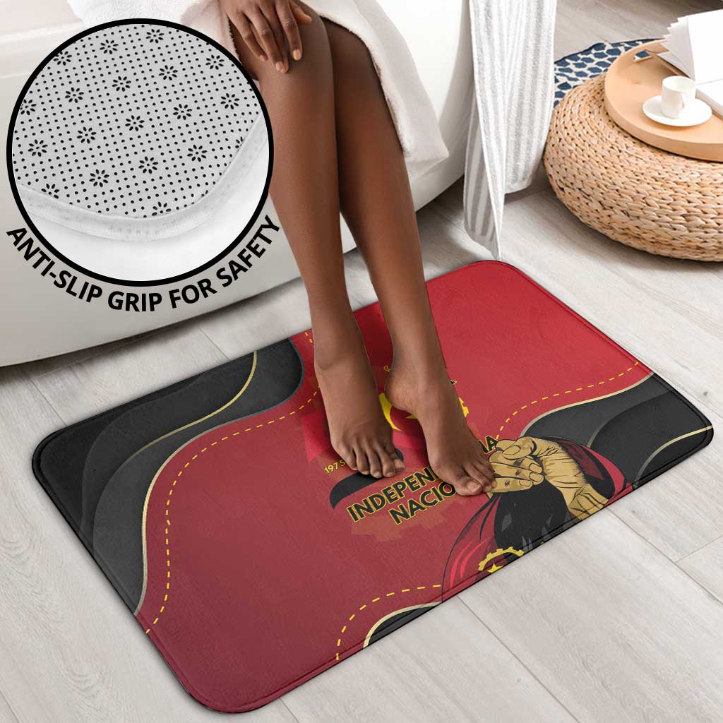 Angola Independence Day Bathroom Set Virtue Is Stronger When United