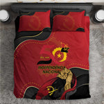 Dia da Independencia de Angola Bedding Set Virtus Unita Fortior - African Pride