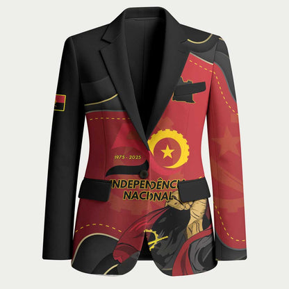 Personalized Angola Independence Day Blazer Virtue Is Stronger When United