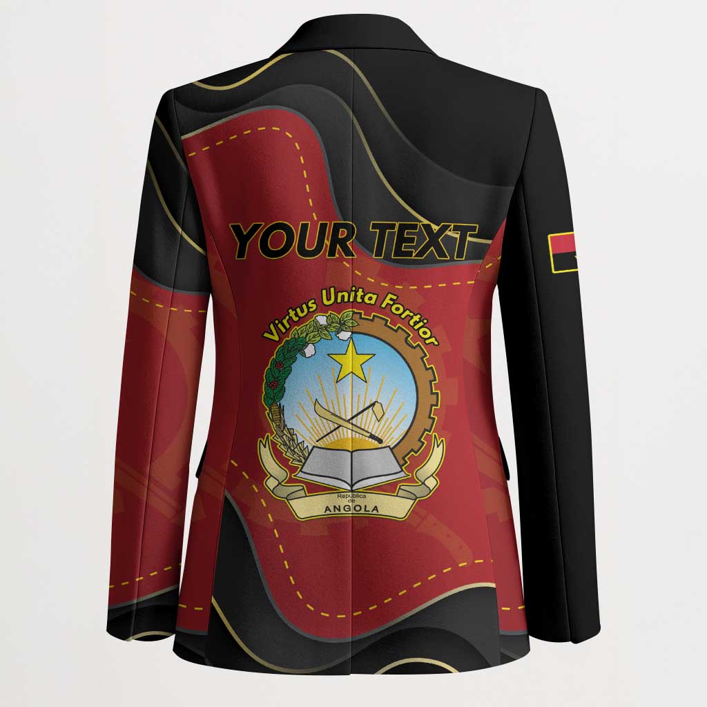Personalized Angola Independence Day Blazer Virtue Is Stronger When United