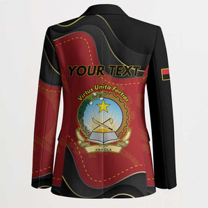 Personalized Angola Independence Day Blazer Virtue Is Stronger When United