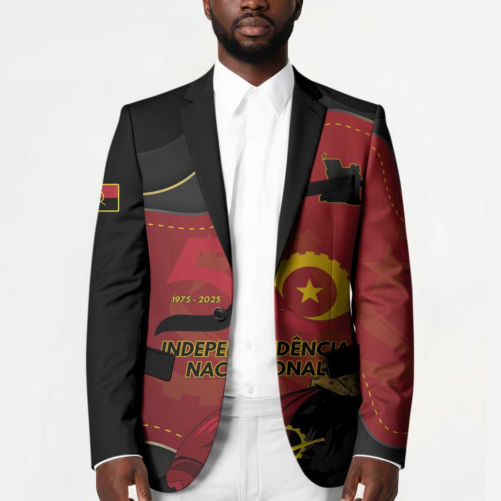 Personalized Angola Independence Day Blazer Virtue Is Stronger When United