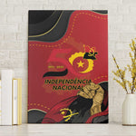 Dia da Independencia de Angola Canvas Wall Art Virtus Unita Fortior - African Pride