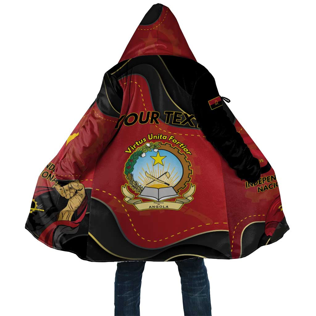 Personalized Angola Independence Day Cloak Virtue Is Stronger When United