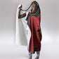 Dia da Independencia de Angola Hooded Blanket Virtus Unita Fortior - African Pride