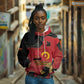 Personalized Dia da Independencia de Angola Hoodie Virtus Unita Fortior - African Pride