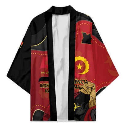 Personalized Angola Independence Day Kimono Virtue Is Stronger When United