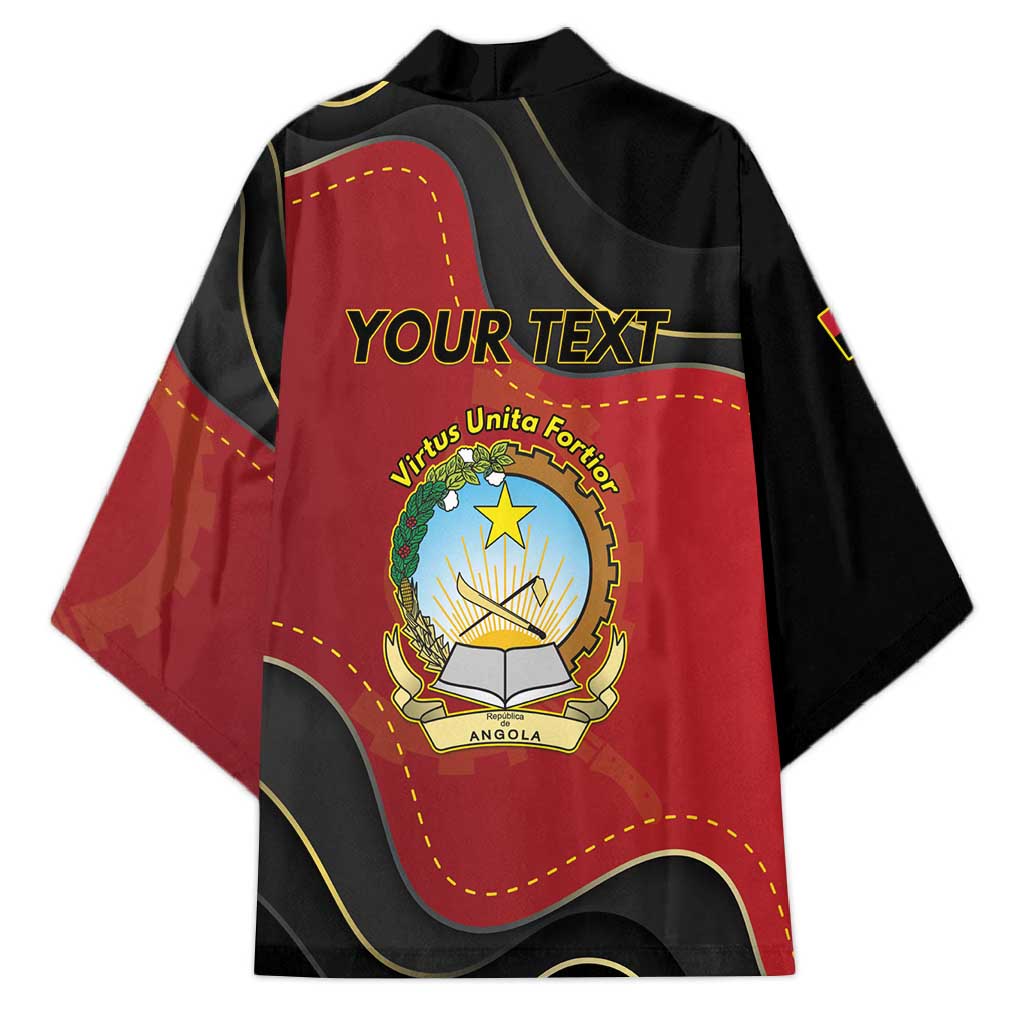 Personalized Angola Independence Day Kimono Virtue Is Stronger When United