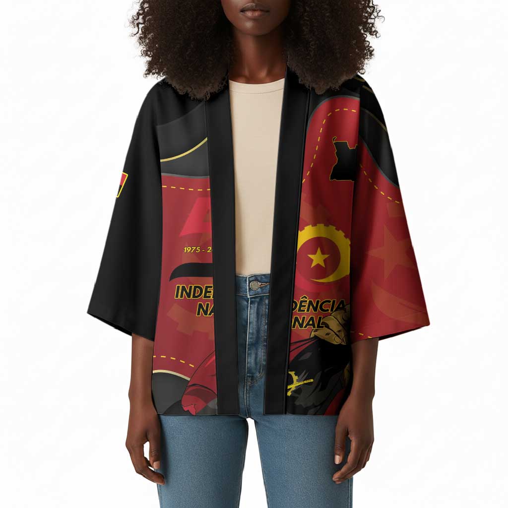 Personalized Angola Independence Day Kimono Virtue Is Stronger When United