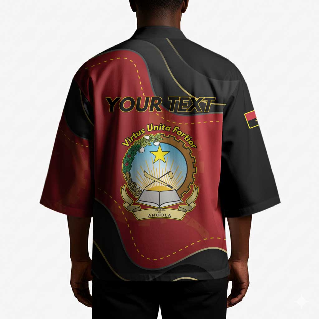 Personalized Angola Independence Day Kimono Virtue Is Stronger When United