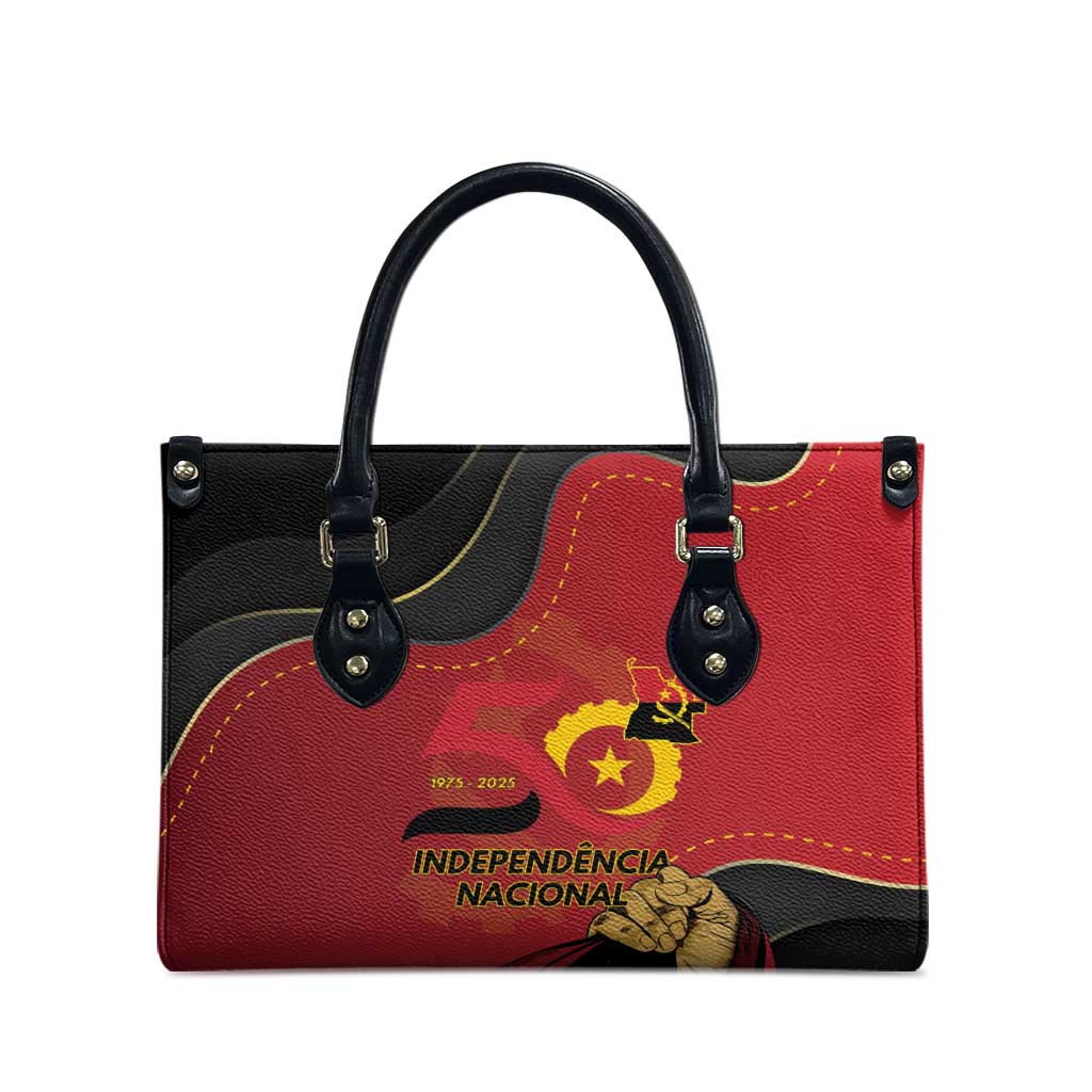 Angola Independence Day Leather Bag Virtue Is Stronger When United