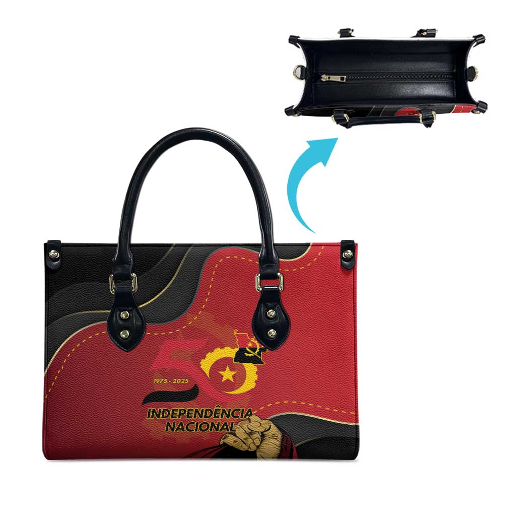 Angola Independence Day Leather Bag Virtue Is Stronger When United