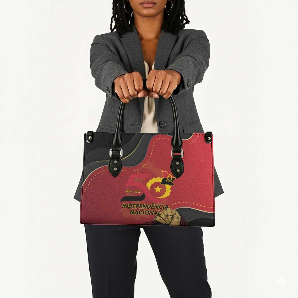 Angola Independence Day Leather Bag Virtue Is Stronger When United