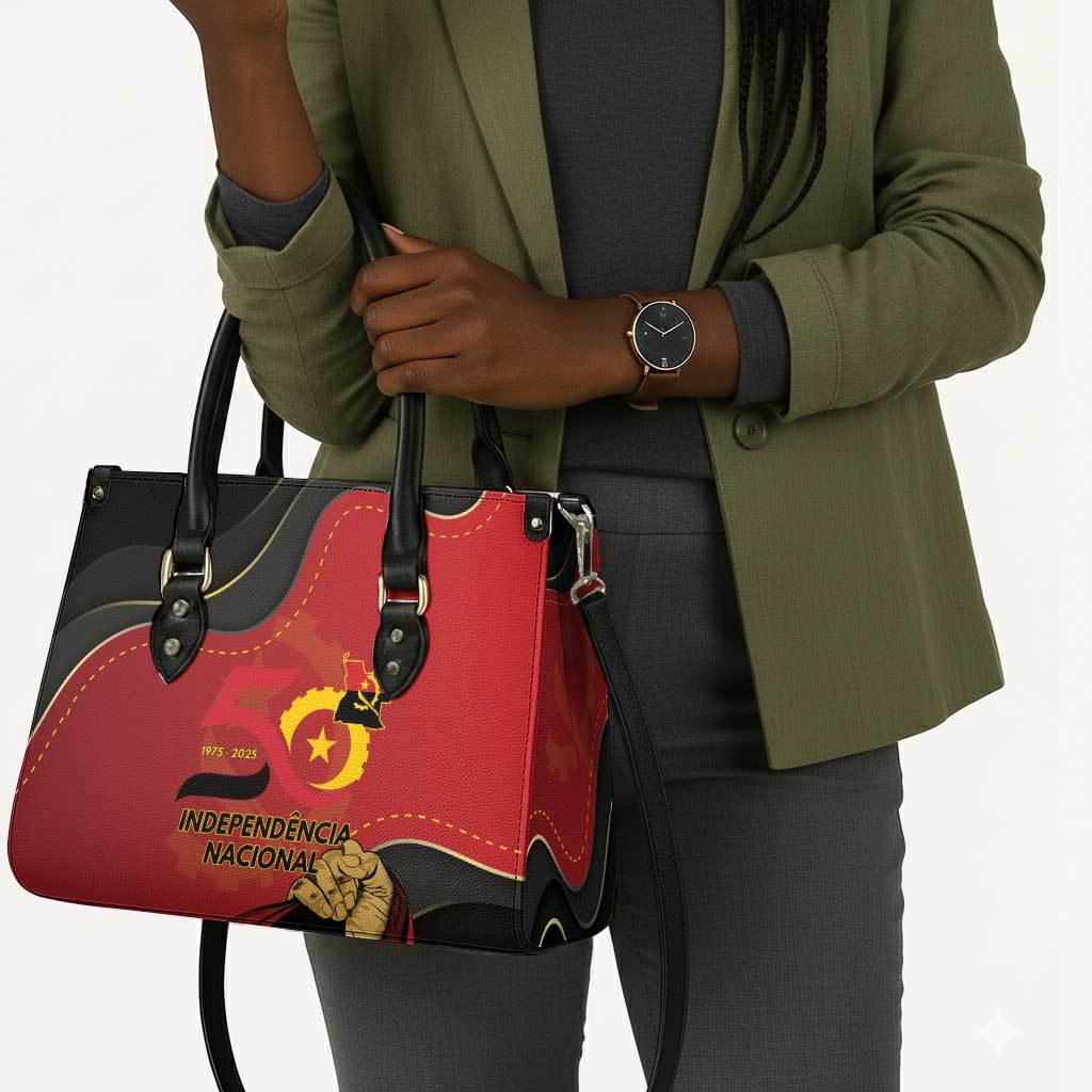 Angola Independence Day Leather Bag Virtue Is Stronger When United