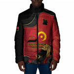 Personalized Angola Independence Day Padded Jacket Virtue Is Stronger When United