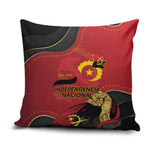 Angola Independence Day Pillow Cover Virtue Is Stronger When United