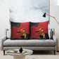 Angola Independence Day Pillow Cover Virtue Is Stronger When United