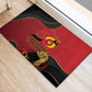 Dia da Independencia de Angola Rubber Doormat Virtus Unita Fortior - African Pride