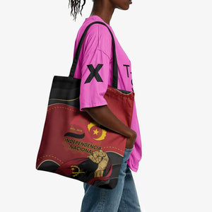Angola Independence Day Tote Bag Virtue Is Stronger When United