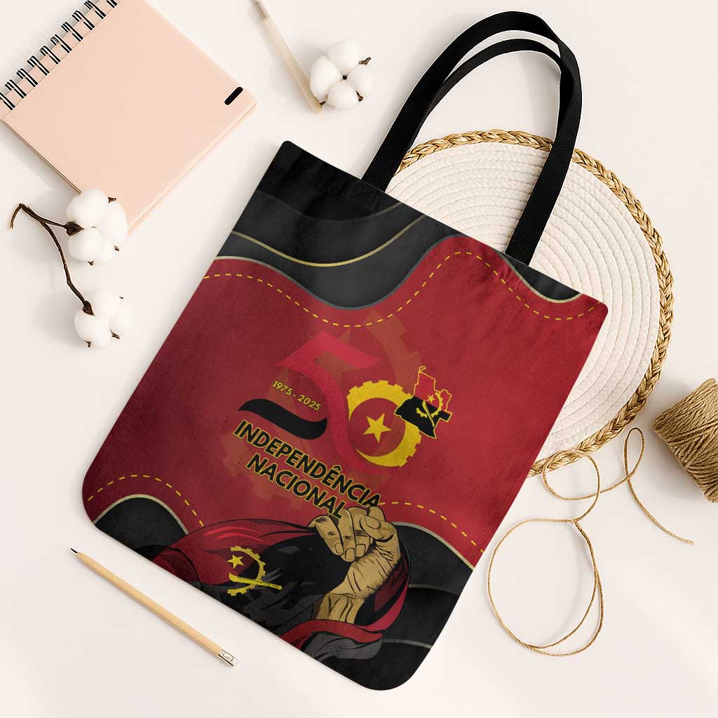 Angola Independence Day Tote Bag Virtue Is Stronger When United
