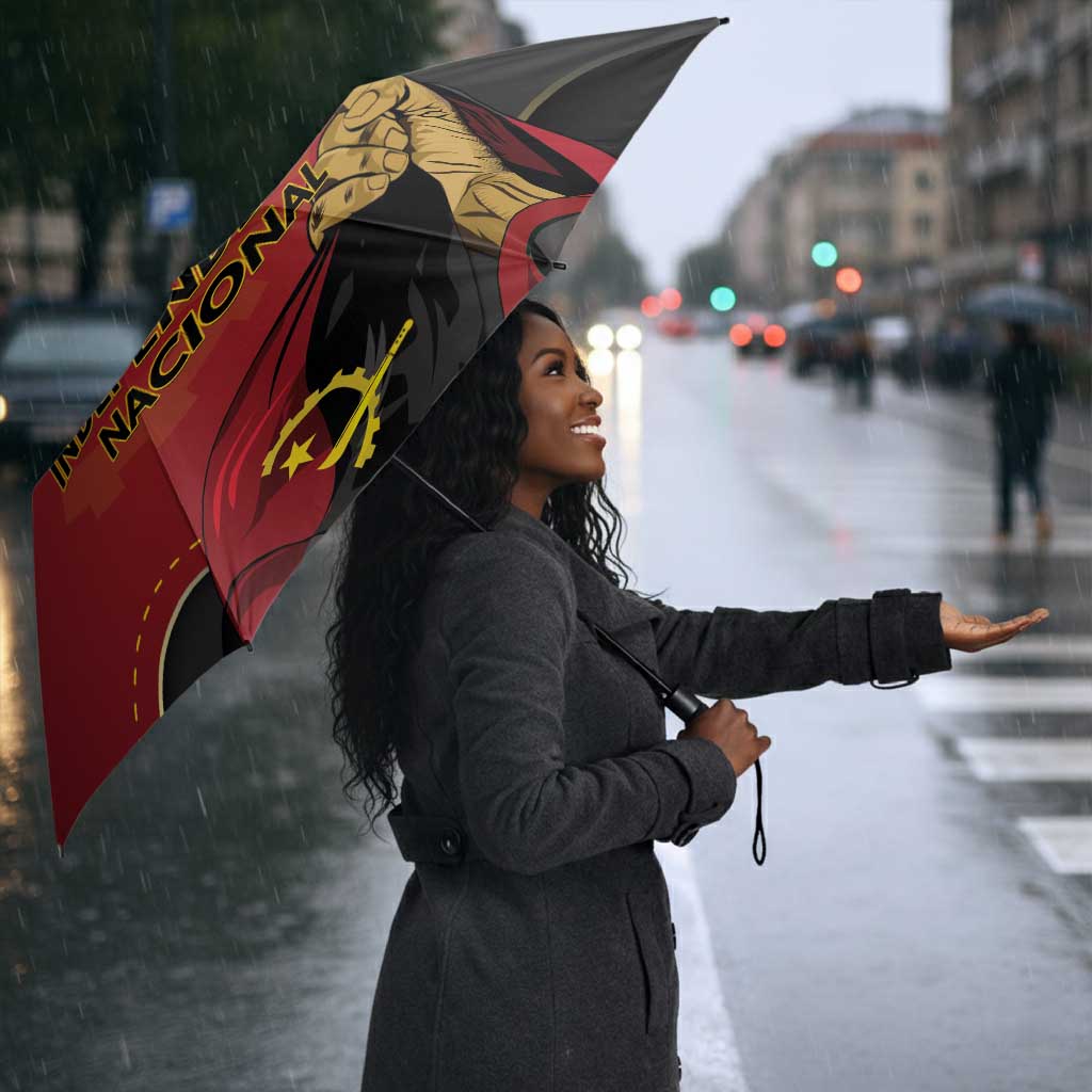 Angola Independence Day Umbrella Virtue Is Stronger When United