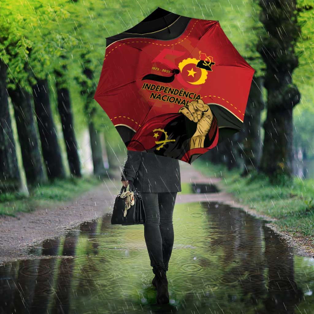 Angola Independence Day Umbrella Virtue Is Stronger When United