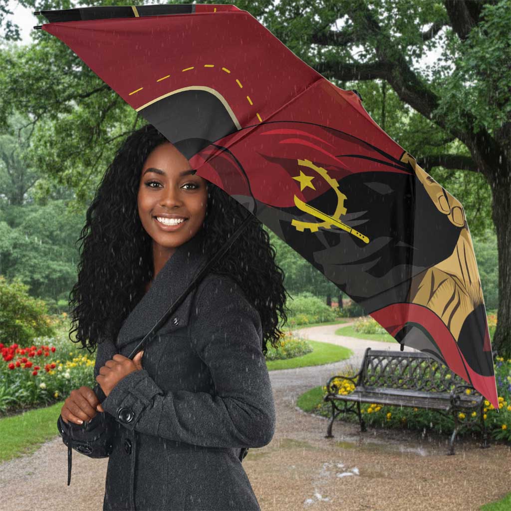 Angola Independence Day Umbrella Virtue Is Stronger When United