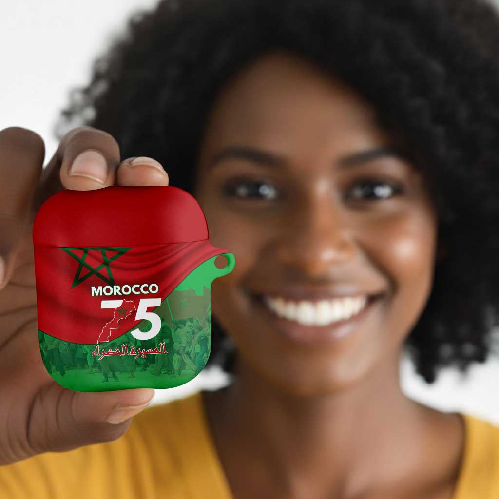 Morocco Green March Day AirPods Case One People - One Nation