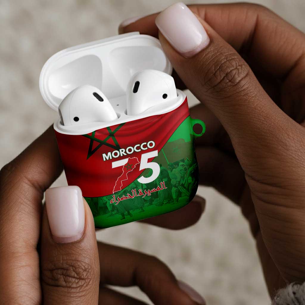 Morocco Green March Day AirPods Case One People - One Nation