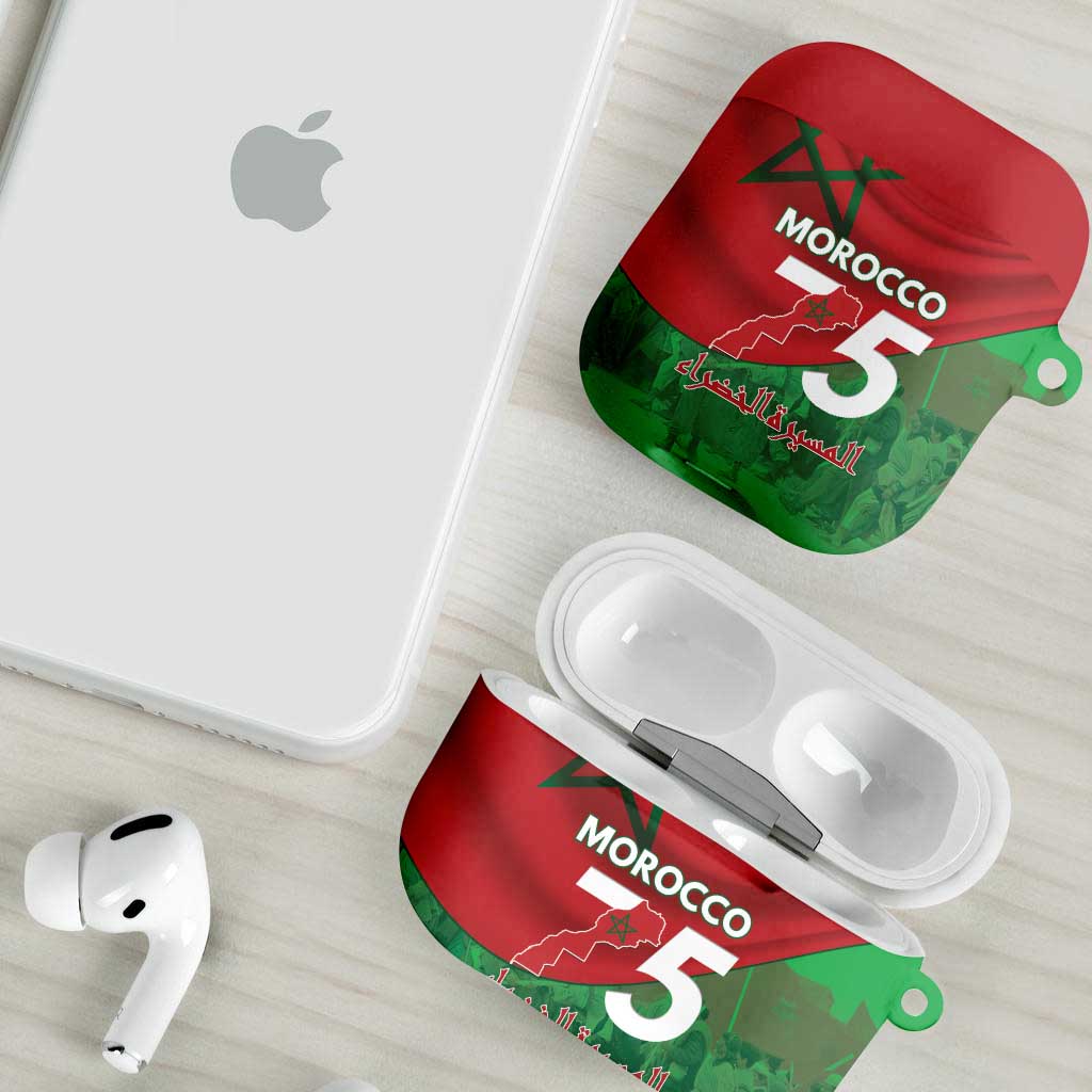 Morocco Green March Day AirPods Case One People - One Nation